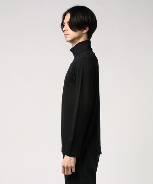 COMME CA ISM（コムサイズム）の「タートルネックTシャツ（Tシャツ/カットソー・メンズ・ホワイト/ブラック・SMALL/MEDIUM/LARGE/X-LARGE）」の10枚目の写真
