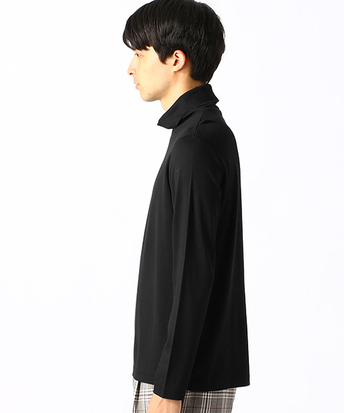 COMME CA ISM（コムサイズム）の「タートルネックTシャツ（Tシャツ/カットソー・メンズ・ホワイト/ブラック・SMALL/MEDIUM/LARGE/X-LARGE）」の7枚目の写真