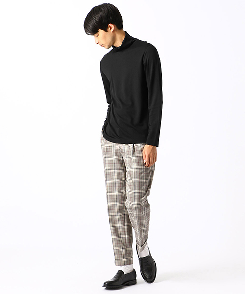 COMME CA ISM（コムサイズム）の「タートルネックTシャツ（Tシャツ/カットソー・メンズ・ホワイト/ブラック・SMALL/MEDIUM/LARGE/X-LARGE）」の9枚目の写真