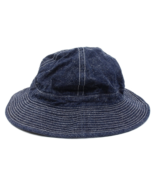 fennica Men's（フェニカメンズ）の「orslow / us navy hat（ハット・メンズ・グリーン系その他/インディゴブルー・MEDIUM）」の3枚目の写真