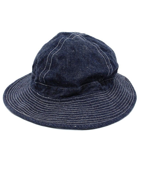 fennica Men's（フェニカメンズ）の「orslow / us navy hat（ハット・メンズ・グリーン系その他/インディゴブルー・MEDIUM）」の4枚目の写真