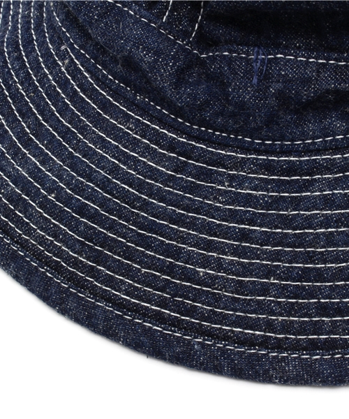 fennica Men's（フェニカメンズ）の「orslow / us navy hat（ハット・メンズ・グリーン系その他/インディゴブルー・MEDIUM）」の5枚目の写真