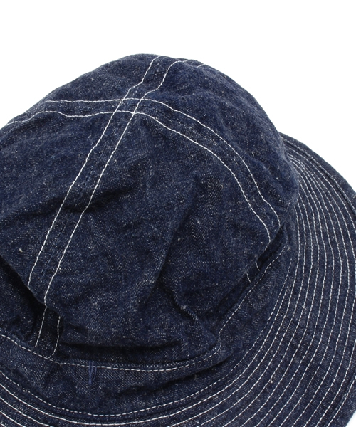 fennica Men's（フェニカメンズ）の「orslow / us navy hat（ハット・メンズ・グリーン系その他/インディゴブルー・MEDIUM）」の6枚目の写真