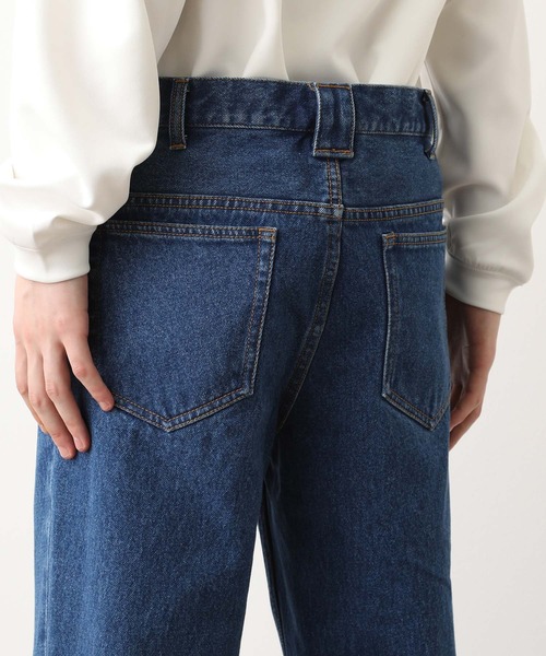 JUNRED（ジュンレッド）の「【WEB別注アイテム】11オンスデニムフレアパンツ（デニムパンツ・メンズ・ブラック/ネイビー/サックスブルー・S/M/L）」の7枚目の写真