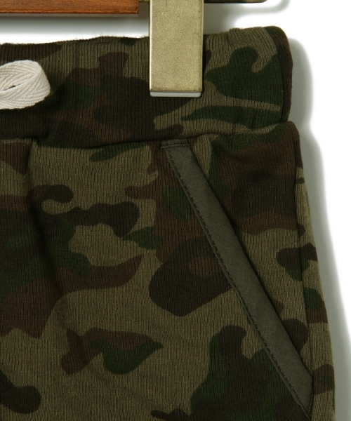 green label relaxing（グリーンレーベルリラクシング）の「メイサイプリント ショートパンツ ◆（その他パンツ・キッズ・ベージュ/オリーブ・115/95/125/105）」の5枚目の写真