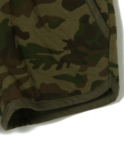 green label relaxing（グリーンレーベルリラクシング）の「メイサイプリント ショートパンツ ◆（その他パンツ・キッズ・ベージュ/オリーブ・115/95/125/105）」の6枚目の写真