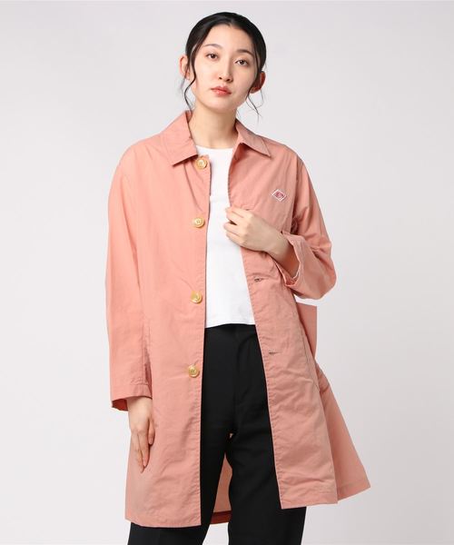 DANTON（ダントン）｜ステンカラーコート（ピンク系）一覧 - WEAR 