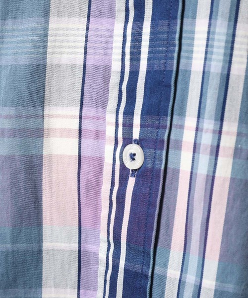 BROOKS BROTHERS(ブルックスブラザーズ)の「インディゴチェック ボタンダウンシャツ Madison Fit(シャツ/ブラウス・メンズ・ネイビー/ブルー系その他・S/M/L/XS)」の14枚目の写真