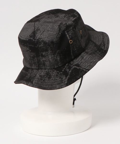 polcadot(ポルカドット)の「【Ruben】PAINT BUCKET HAT/ペイント プリント バケットハット(ハット・レディース・ホワイト/ブラック/マスタード/カーキ・FREE)」の5枚目の写真