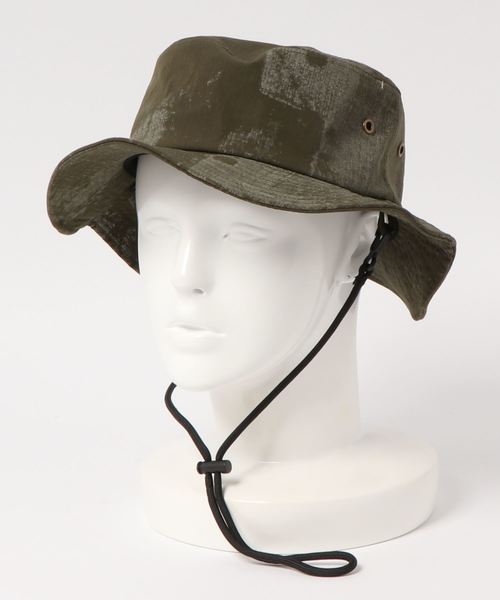 polcadot(ポルカドット)の「【Ruben】PAINT BUCKET HAT/ペイント プリント バケットハット(ハット・レディース・ホワイト/ブラック/マスタード/カーキ・FREE)」の8枚目の写真