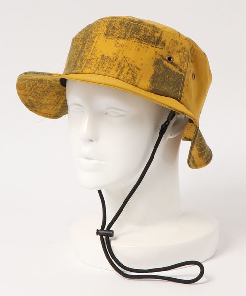 polcadot(ポルカドット)の「【Ruben】PAINT BUCKET HAT/ペイント プリント バケットハット(ハット・レディース・ホワイト/ブラック/マスタード/カーキ・FREE)」の6枚目の写真
