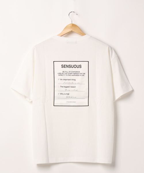 ENVYM（アンビー）の「バックラベルビッグＴｅｅ（Tシャツ/カットソー・レディース・ホワイト/ブラック/ベージュ/ピンク・FREE）」の6枚目の写真