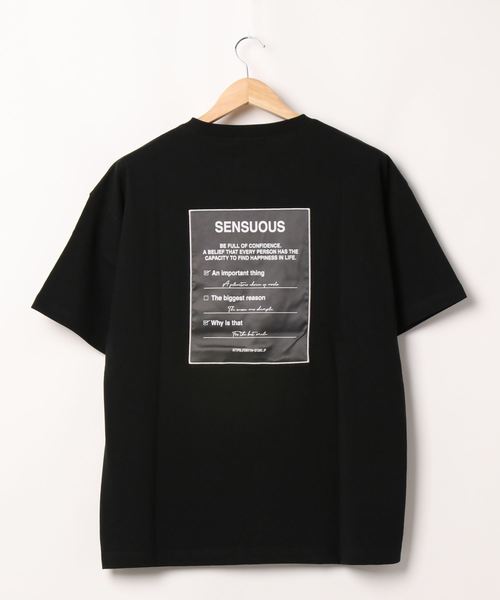 ENVYM（アンビー）の「バックラベルビッグＴｅｅ（Tシャツ/カットソー・レディース・ホワイト/ブラック/ベージュ/ピンク・FREE）」の5枚目の写真