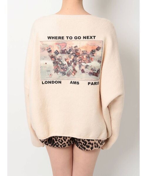 GYDA(ジェイダ)の「カラーグラフィックニット トップス(ニット/セーター・レディース・アイボリー/ブラック/マスタード/ブラウン・FREE)」の17枚目の写真