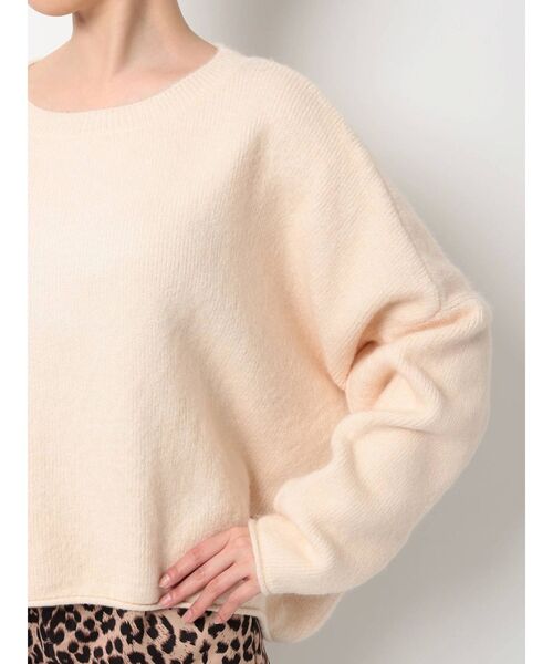 GYDA(ジェイダ)の「カラーグラフィックニット トップス(ニット/セーター・レディース・アイボリー/ブラック/マスタード/ブラウン・FREE)」の19枚目の写真