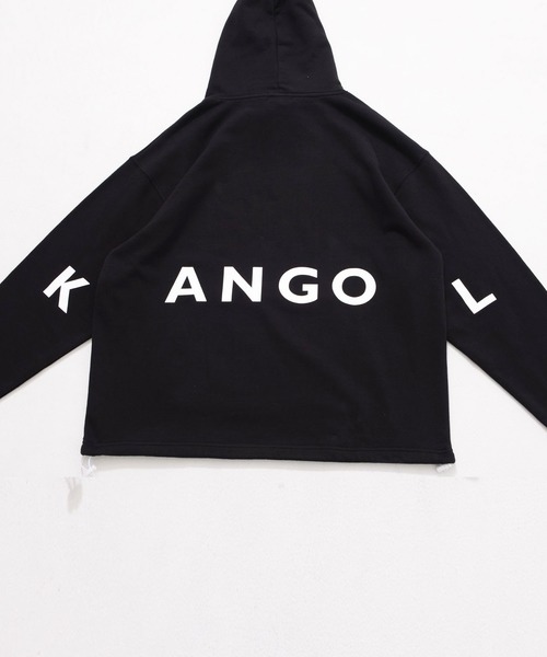 KANGOL(カンゴール)の「【KANGOL/カンゴール】BACK BIG ロゴパーカー(パーカー・メンズ・ホワイト/ブラック・LL/M/L)」の12枚目の写真