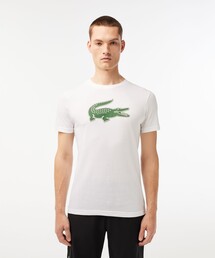 コットンブレンドウルトラドライロゴプリント半袖Tシャツ
