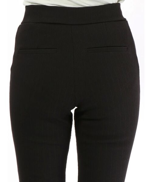EMODA（エモダ）の「リブフレアWボタンパンツ（その他パンツ・レディース・ブラック/カーキ/ベージュ・SMALL/MEDIUM）」の9枚目の写真
