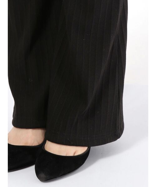 EMODA（エモダ）の「リブフレアWボタンパンツ（その他パンツ・レディース・ブラック/カーキ/ベージュ・SMALL/MEDIUM）」の18枚目の写真
