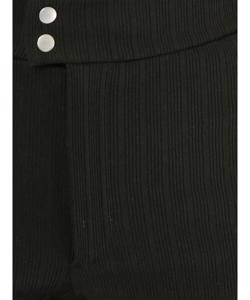 EMODA（エモダ）の「リブフレアWボタンパンツ（その他パンツ・レディース・ブラック/カーキ/ベージュ・SMALL/MEDIUM）」の17枚目の写真