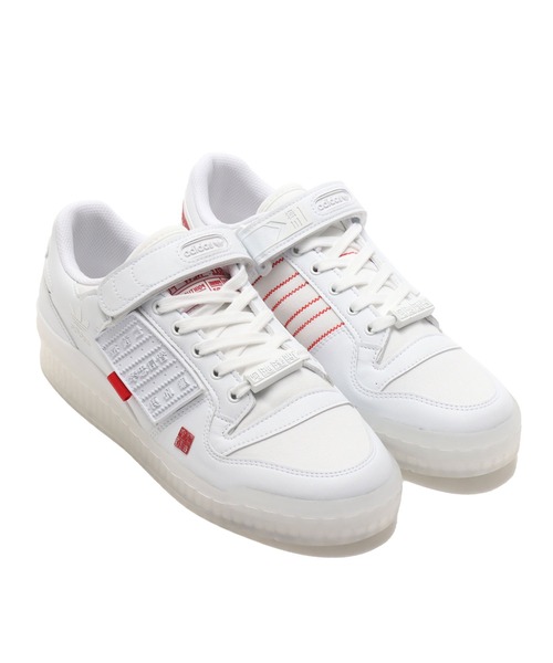 魅力の ロー フォーラム アディダス Adidas Forum White White Crystal White Footwear Footwear Low スニーカー Sutevalle Org