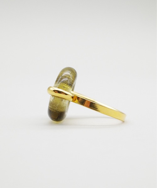 CLED（クレド）の「【CLED / クレッド】IN THE LOOP Ring / リング（リング・レディース・ブラック/ブラウン/カーキ/クリア/コーラルピンク・11/8/9/10.5/8.5）」の17枚目の写真