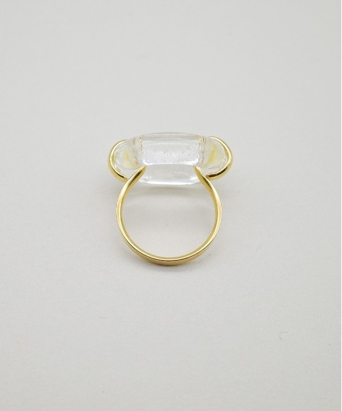 CLED（クレド）の「【CLED / クレッド】IN THE LOOP Ring / リング（リング・レディース・ブラック/ブラウン/カーキ/クリア/コーラルピンク・11/8/9/10.5/8.5）」の9枚目の写真