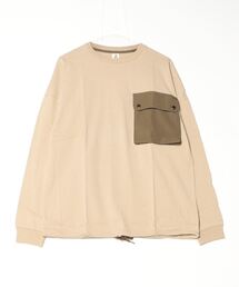ミリタリーポケットロングスリーブカットソー