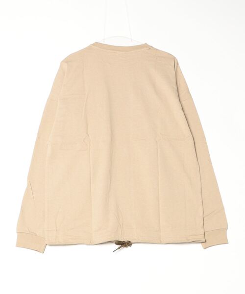 INNOCENT（イノセント）の「ミリタリーポケットロングスリーブカットソー（Tシャツ/カットソー・メンズ・ホワイト系その他/ブラック系その他/ベージュ系その他/ホワイト系その他2・MEDIUM/LARGE）」の5枚目の写真