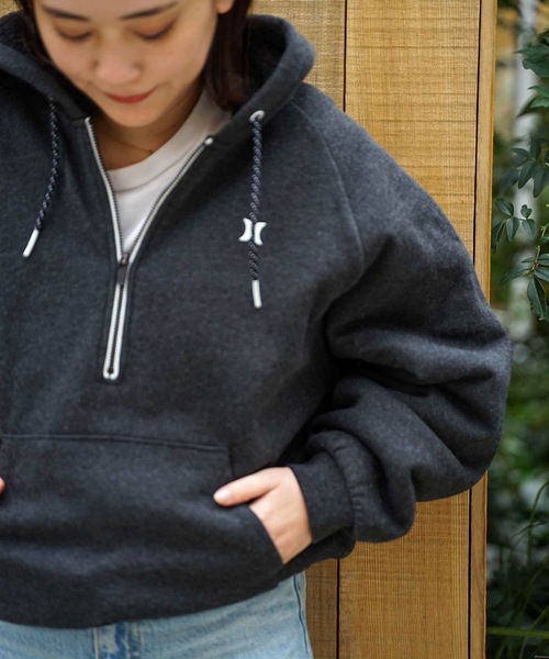 セール W Telluride Sherpa Half Zip ハーレー レディース ハーフジップ パーカー サーフカジュアル パーカー Hurley ハーレー のファッション通販 Zozotown