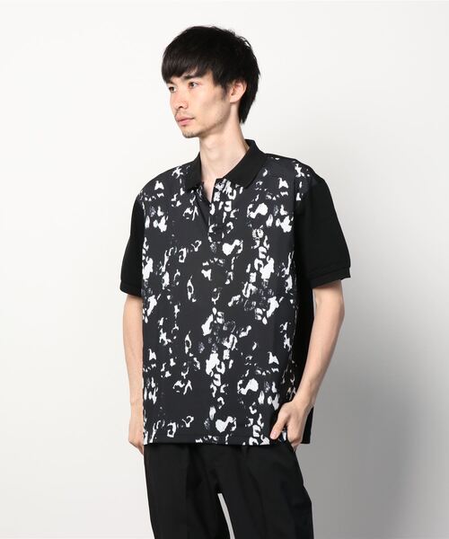 フレッドペリー　ポロシャツ MIX panelled pique SHIRT FRED PERRY（フレッドペリー）の「Mix Panelled Pique Shirt