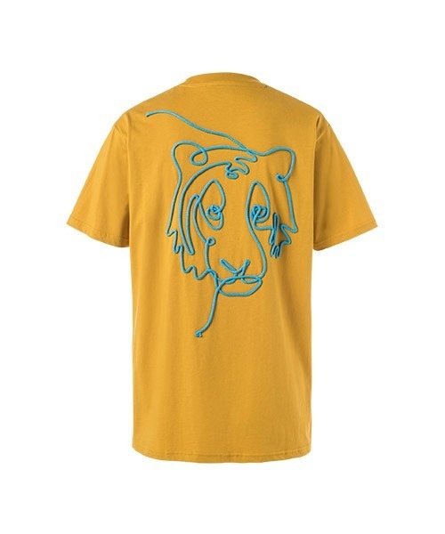 Onitsuka Tiger(オニツカタイガー)の「GRAPHIC TEE(Tシャツ/カットソー・レディース・ブラウン/ブラック/オレンジ・L/XL/M/S)」の2枚目の写真