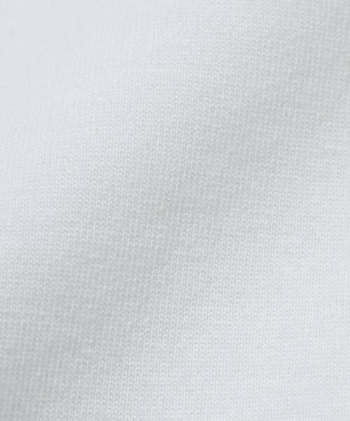 BATONER(バトナー)の「【別注】<BATONER(バトナー)> モックネック パック Tシャツ†(Tシャツ/カットソー・メンズ・ブラック/ホワイト・4/2/1/3)」の4枚目の写真