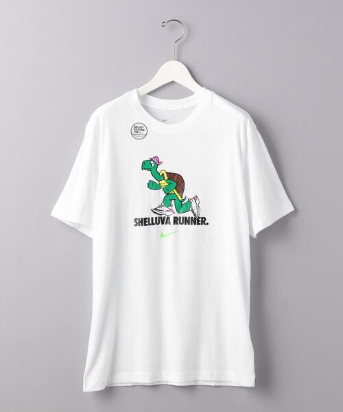 NIKE（ナイキ）の「＜NIKE（ナイキ）＞Dri-FIT ラン "Tortoise"  Tシャツ（Tシャツ/カットソー・メンズ・ダークグレー/ホワイト・LARGE/SMALL/MEDIUM/X-LARGE）」の2枚目の写真