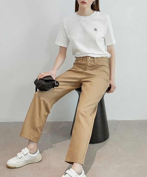 Fano Studios(ファノ ストゥディオズ)の「【Fano Studios】Simple logo print T-shirt FC19S063(Tシャツ/カットソー・レディース・ホワイト・S/M/L)」の3枚目の写真
