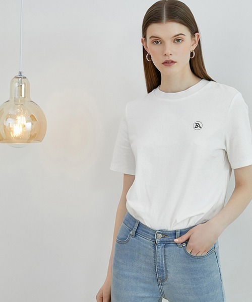 Fano Studios(ファノ ストゥディオズ)の「【Fano Studios】Simple logo print T-shirt FC19S063(Tシャツ/カットソー・レディース・ホワイト・S/M/L)」の7枚目の写真