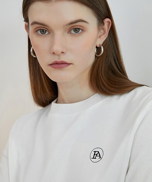 Fano Studios(ファノ ストゥディオズ)の「【Fano Studios】Simple logo print T-shirt FC19S063(Tシャツ/カットソー・レディース・ホワイト・S/M/L)」の9枚目の写真