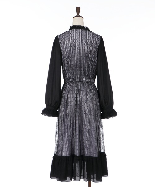 axes femme（アクシーズファム）の「イレヘムレースワンピース