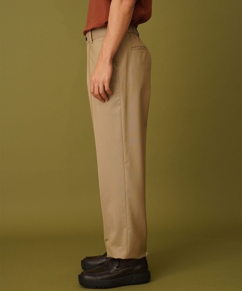マーカウェア MARKAWARE FLAT FRONT TROUSERS marka/MARKAWARE】FLAT FRONT TROUSERS（スラックス）｜marka（マーカ