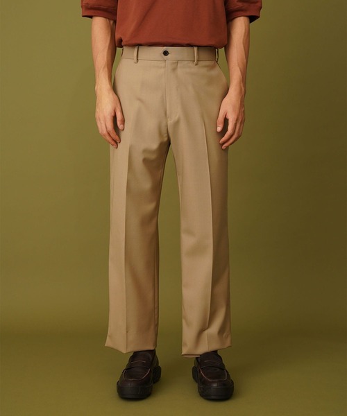marka/MARKAWARE】FLAT FRONT TROUSERS（スラックス）｜marka（マーカ