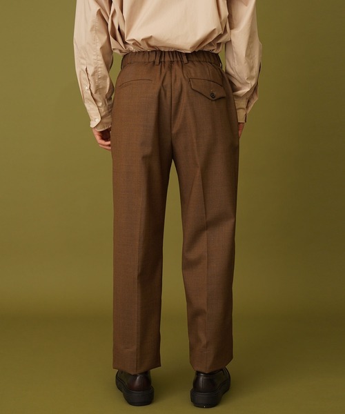 marka（マーカ）の「【marka/MARKAWARE】FLAT FRONT TROUSERS（スラックス・メンズ・ベージュ/カーキ・1/2）」の12枚目の写真