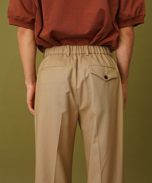 marka/MARKAWARE】FLAT FRONT TROUSERS（スラックス）｜marka（マーカ