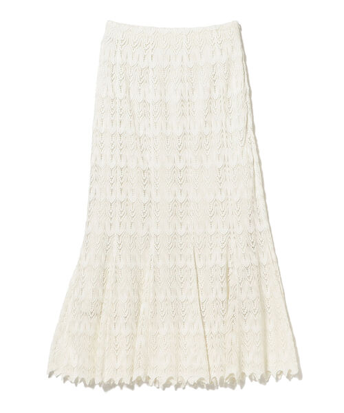 Ray BEAMS（レイビームス）の「Ray BEAMS / レース マーメイド スカート（スカート・レディース・ホワイト/ブラック・0/1）」の10枚目の写真