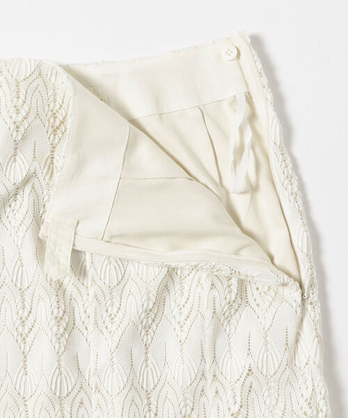 Ray BEAMS（レイビームス）の「Ray BEAMS / レース マーメイド スカート（スカート・レディース・ホワイト/ブラック・0/1）」の12枚目の写真