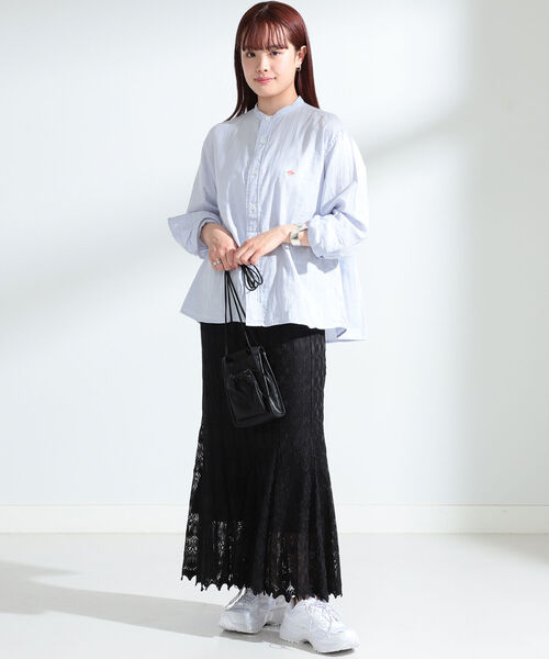 Ray BEAMS（レイビームス）の「Ray BEAMS / レース マーメイド スカート（スカート・レディース・ホワイト/ブラック・0/1）」の16枚目の写真