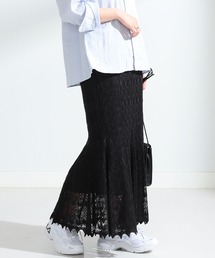 Ray BEAMS / レース マーメイド スカート