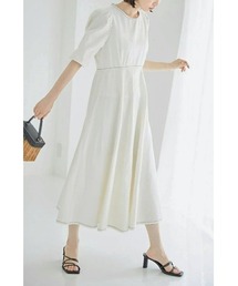 デニムステッチワンピース