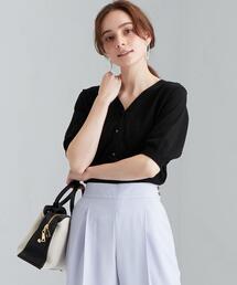 green label relaxing | [ 手洗い可能 ] CS IC Vネック ショートスリーブ カーディガン(カーディガン/ボレロ)