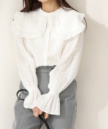 one after another NICE CLAUP | 付け衿ブラウス(シャツ/ブラウス)