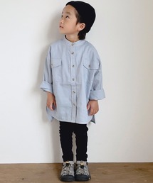 CIAOPANIC TYPY | 【OSORO】コットンリネンサファリシャツ(シャツ/ブラウス)